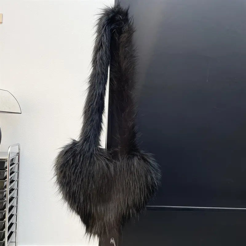 Fur Shoulder Crossbody Bag